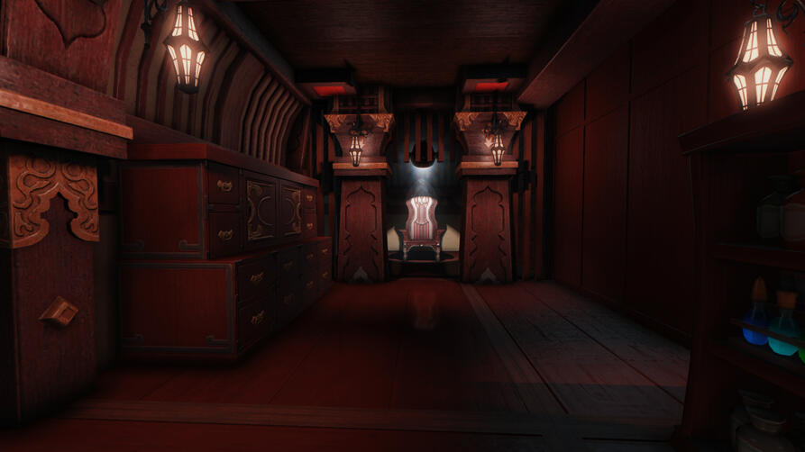 hidden room, second level