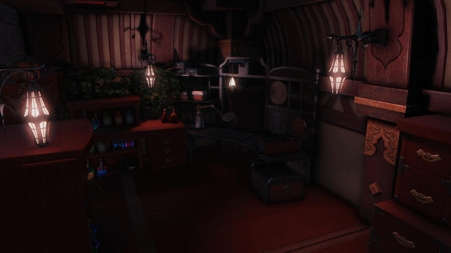 hidden room, second level